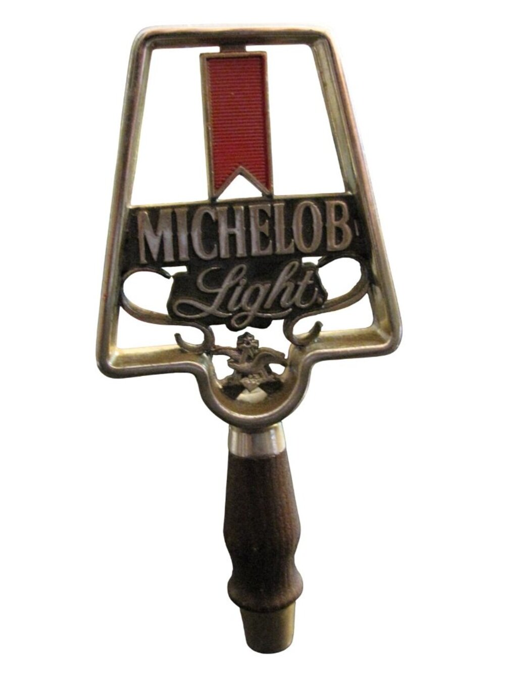 Michelob Light Vintage Beer Tap Handle Pull Wooden